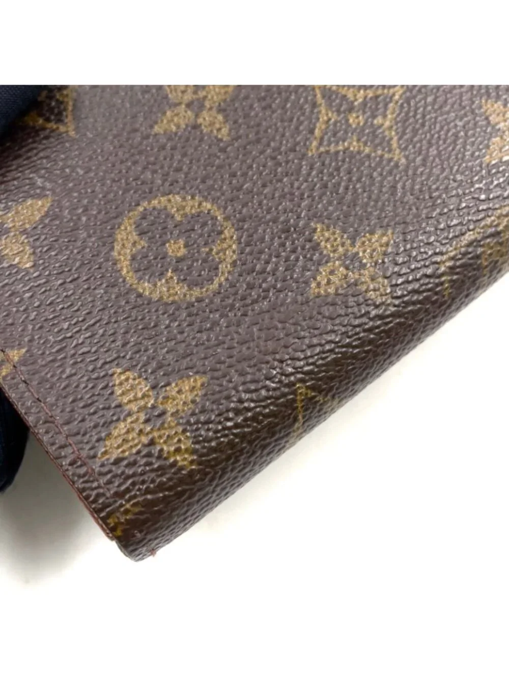Louis Vuitton Porte-Monnaie Viet Tresor Monogram Leather Brown Bifold Wallet